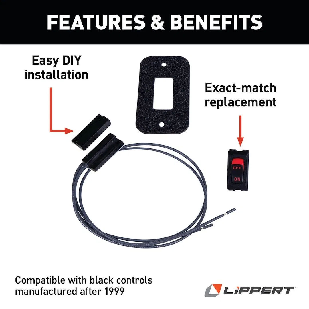 369311 – LIPPERT COMP Entry Step Switch, Use With Kwikee Single Series Steps Magnetic Door Switch No - view 2